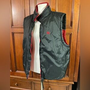 Stig Men’s Extreme Weather Vest Size Large Reversible Black And Red Euc As Pictu